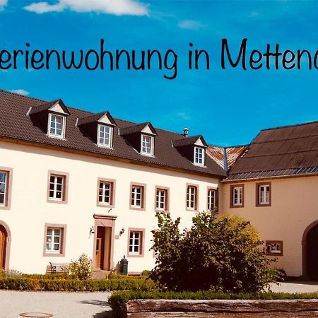Ferienwohnung in historischem Bauernhaus in der Eifel Mettendorf Exterior foto