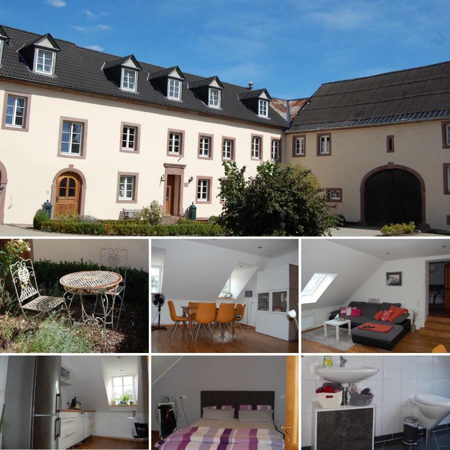 Ferienwohnung in historischem Bauernhaus in der Eifel Mettendorf Exterior foto